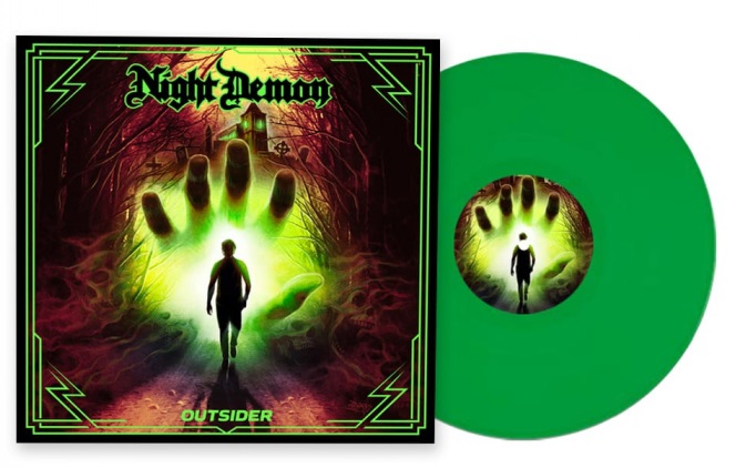 Night Demon - 'Outsider' Ltd Ed. Green (only 500 worldwide)